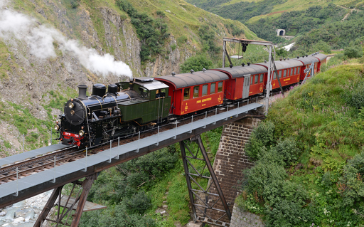 Zu Besuch bei der Dampfbahn